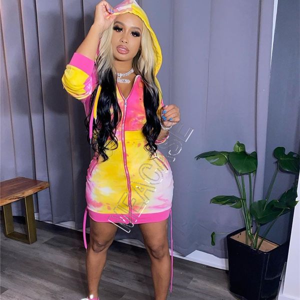 women designers hoodies coat long dresses zipper cardigan jackets color tie dye hooded hoodie jacket long coats overalls outerwear d9102, White
women designers hoodies coat long dresses zipper cardigan jackets color tie dye hooded hoodie jacket long coats overalls outerwear d9102, White