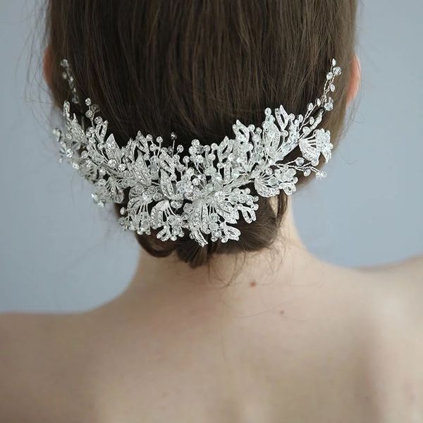 stunning crystal bridal headpiece luxury barrettes wedding hair clip vine fashion brides side tiara party prom hair jewelry, Golden;silver
stunning crystal bridal headpiece luxury barrettes wedding hair clip vine fashion brides side tiara party prom hair jewelry, Golden;silver