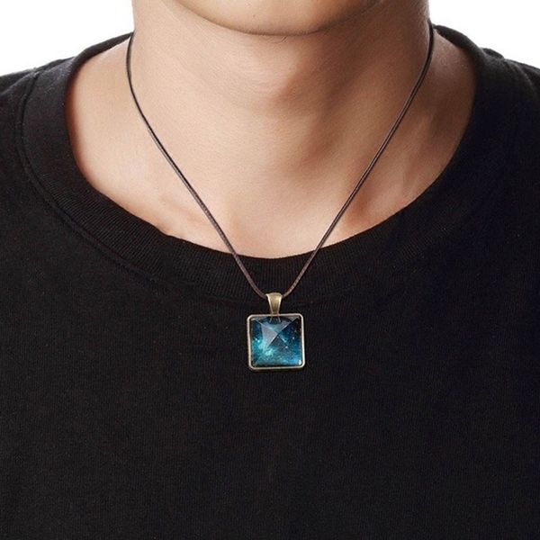luminous necklace glow in the dark vintage crystal pyramid pendant necklace jl, Silver
luminous necklace glow in the dark vintage crystal pyramid pendant necklace jl, Silver