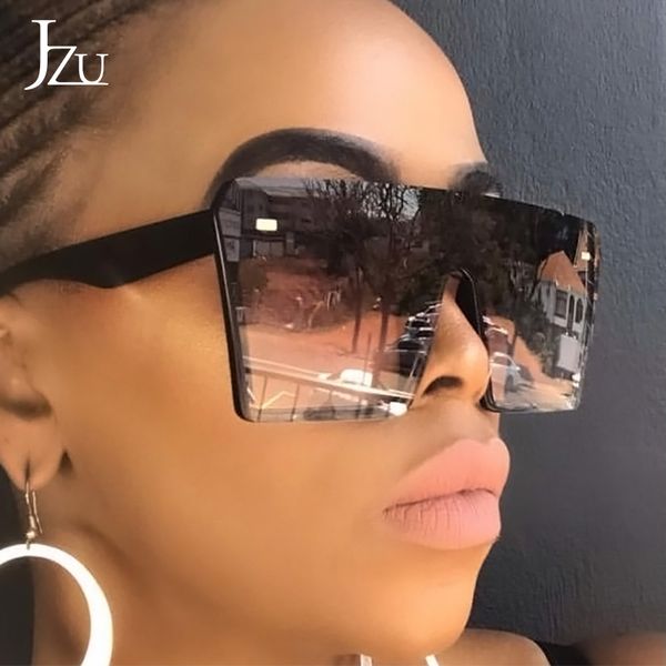 sunglasses 2021 jzu oversized square women fashion flat black retro gradient mirror uv400, White;black
sunglasses 2021 jzu oversized square women fashion flat black retro gradient mirror uv400, White;black