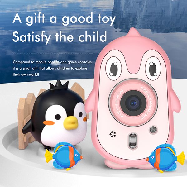penguin children camera digital camera kids waterproof 4k video camcorder 2.4 inch screen
penguin children camera digital camera kids waterproof 4k video camcorder 2.4 inch screen