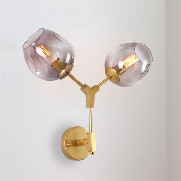 thrisdar e27 nordic creative glass ball led wall light personality molecular wall lamp aisle corridor bedside wall lamps
thrisdar e27 nordic creative glass ball led wall light personality molecular wall lamp aisle corridor bedside wall lamps
