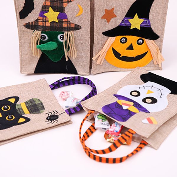 1pc creative linen halloween candy gift bag pumpkin witch gift bag favor for kids children's party decorations halloween party
1pc creative linen halloween candy gift bag pumpkin witch gift bag favor for kids children's party decorations halloween party