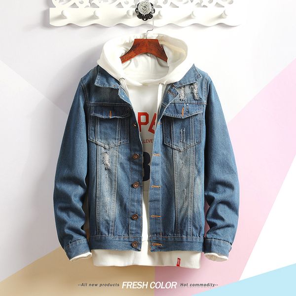 mens hip hop jeans men's jacket coat denim trucker jacket wear resistant unlined denim asian size m-3xl, Black;brown
mens hip hop jeans men's jacket coat denim trucker jacket wear resistant unlined denim asian size m-3xl, Black;brown