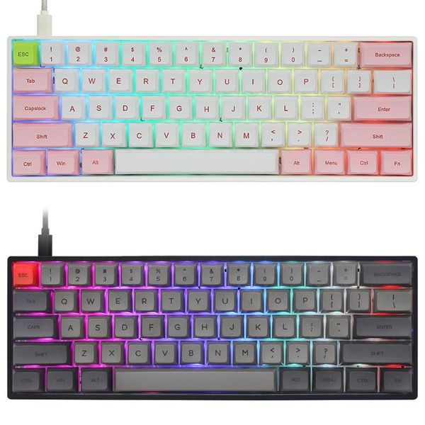 gk61x gk61 60% mechanical keyboard rgb switch led swapping socket type c pcb case with split spacebar software program
gk61x gk61 60% mechanical keyboard rgb switch led swapping socket type c pcb case with split spacebar software program