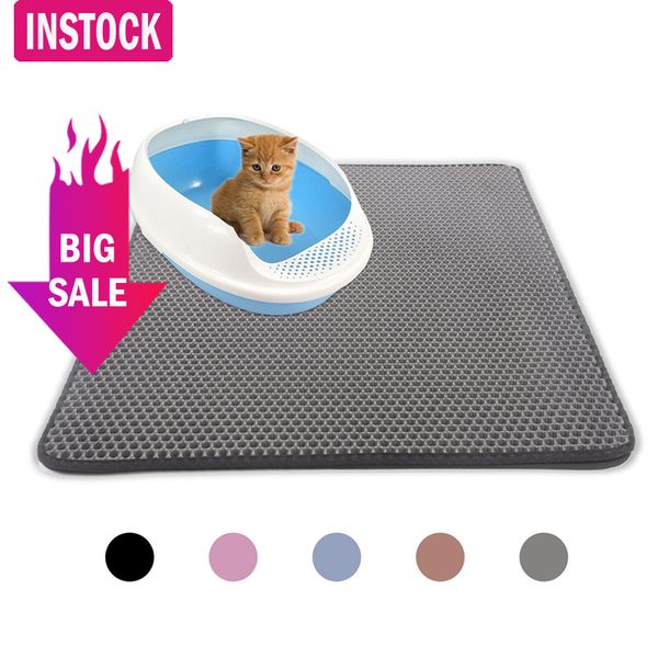 waterproof pet cat mat litter double layer trapping dog cat litter mat kitten toilet mats feeding non-slip floor pad
waterproof pet cat mat litter double layer trapping dog cat litter mat kitten toilet mats feeding non-slip floor pad