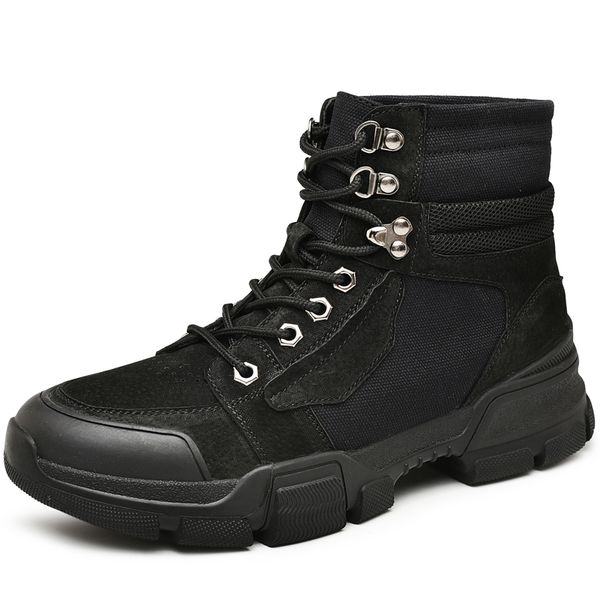 boots men retro work boots ankle winter outdoor walking shoes comfortable casual shoes zapatillas hombre, Black
boots men retro work boots ankle winter outdoor walking shoes comfortable casual shoes zapatillas hombre, Black
