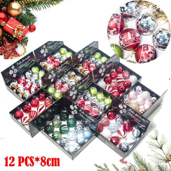 party decoration est arrivals 12pcs christmas tree ball ornaments 3" shatterproof hang balls for xmas holiday weddingtree
party decoration est arrivals 12pcs christmas tree ball ornaments 3" shatterproof hang balls for xmas holiday weddingtree