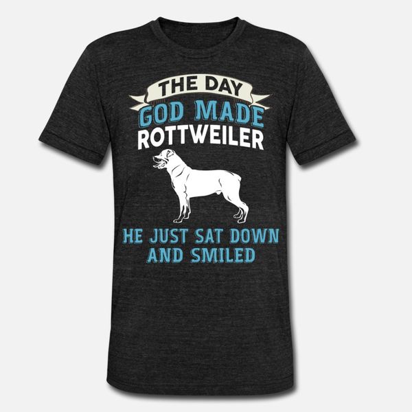 day god made rottweiler he just sat down smile t shirt men character tee shirt o neck clothing famous comfortable summer pattern shirt
day god made rottweiler he just sat down smile t shirt men character tee shirt o neck clothing famous comfortable summer pattern shirt