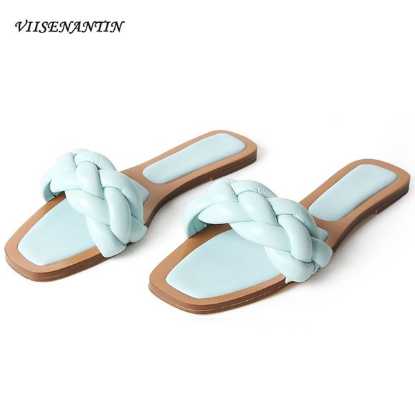2020 летний новый ins woven тапочки wear square head open toe flat bottom комфортная одно слово тапочки женский, Black
2020 летний новый ins woven тапочки wear square head open toe flat bottom комфортная одно слово тапочки женский, Black