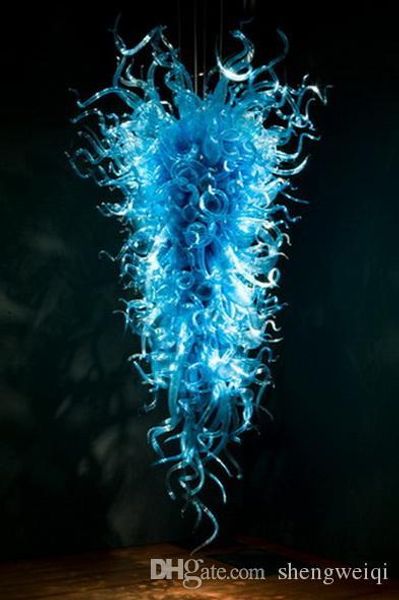 Well Designed Home Chihuly Style Blue Murano Glass Chandeliers Home Decoration Indoor Lighting Glass Art Deco
Well Designed Home Chihuly Style Blue Murano Glass Chandeliers Home Decoration Indoor Lighting Glass Art Deco