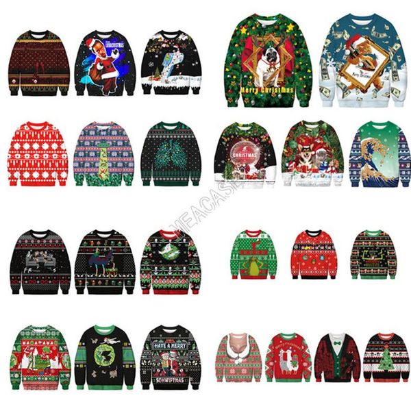 унисекс рождество толстовки мультфильм санта-клаус собаки printed кофты с длинным рукавом пуловер блуза xmas tops осень зима свитер d9303, Black
унисекс рождество толстовки мультфильм санта-клаус собаки printed кофты с длинным рукавом пуловер блуза xmas tops осень зима свитер d9303, Black