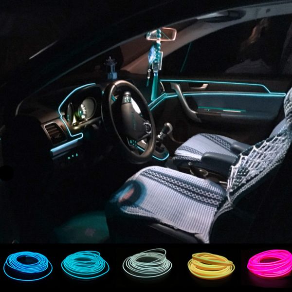 jurus 1m/2m/3meter/5m interior lighting el wire rope tube line flexible neon strip in car light 12v drive led auto accessories
jurus 1m/2m/3meter/5m interior lighting el wire rope tube line flexible neon strip in car light 12v drive led auto accessories