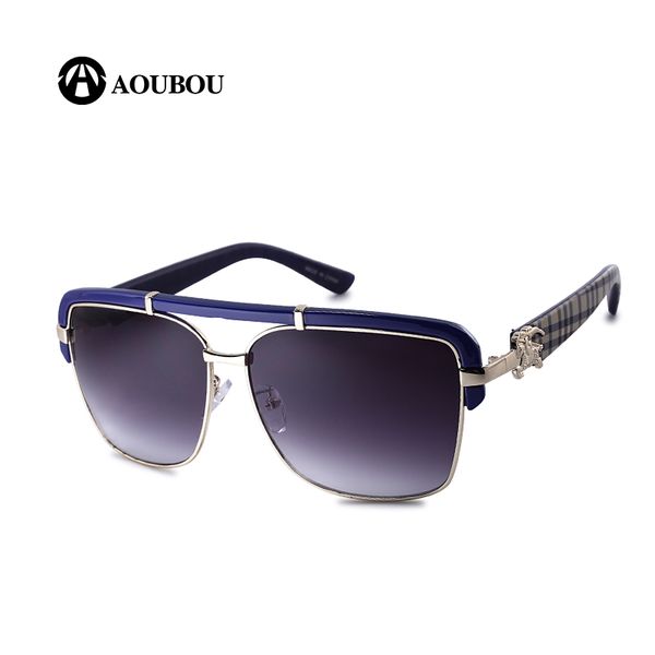 aoubou brand design classic logo sunglasses men uv400 driving eyewear with box metal blue frame occhiali da sole ab717, White;black
aoubou brand design classic logo sunglasses men uv400 driving eyewear with box metal blue frame occhiali da sole ab717, White;black