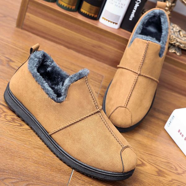2020 new men winter snow boots male thicken warm cotton shoes soft bottom comfortable non-slip flat cotton boots short, Black
2020 new men winter snow boots male thicken warm cotton shoes soft bottom comfortable non-slip flat cotton boots short, Black