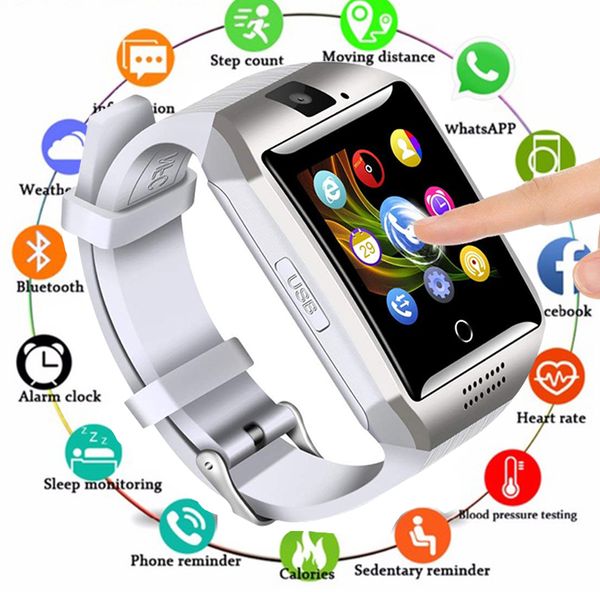 support sim tf card smart watch for men women digital phone call push message camera bluetooth connectivity q18 for android ios
support sim tf card smart watch for men women digital phone call push message camera bluetooth connectivity q18 for android ios
