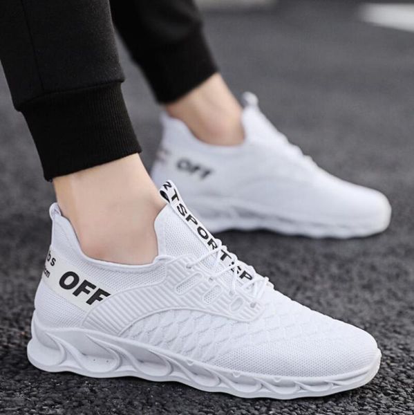 fashionable new men's brand designer sneakers blade wild running shoes breathable flying woven casual shoes tennis men, Black
fashionable new men's brand designer sneakers blade wild running shoes breathable flying woven casual shoes tennis men, Black
