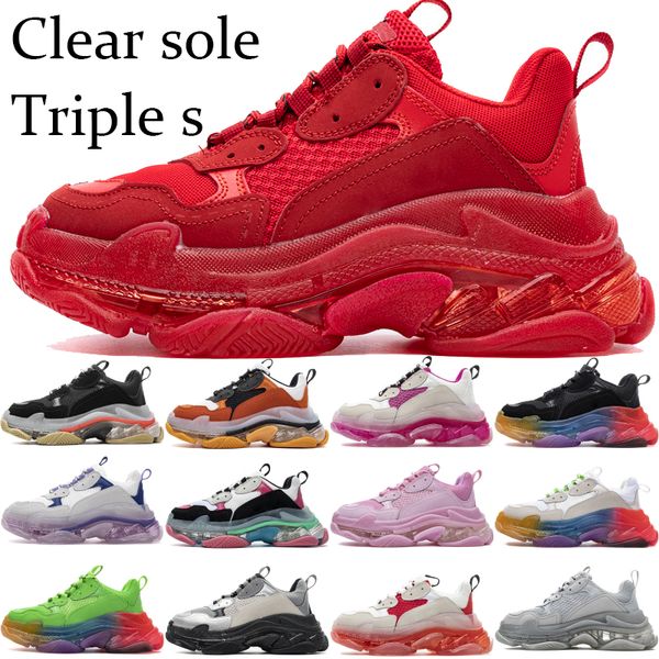 fashion clear sole triple s comfortable sneakers mens women shoes triple green yellow paris 17fw platform running shoes eur 36-45
fashion clear sole triple s comfortable sneakers mens women shoes triple green yellow paris 17fw platform running shoes eur 36-45