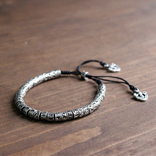eastisan traditional tibetan buddhism brass bracelet men six words mantra om mani padme hum antiqued metal amulet beads bracelet y200730, Black
eastisan traditional tibetan buddhism brass bracelet men six words mantra om mani padme hum antiqued metal amulet beads bracelet y200730, Black