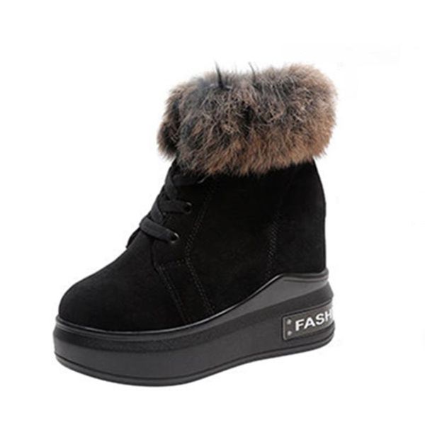 внутренняя платформа женщины повышение winter boots plus бархат замша шнуровка дамы вскользь ботинки женщин клинья flat, Black
внутренняя платформа женщины повышение winter boots plus бархат замша шнуровка дамы вскользь ботинки женщин клинья flat, Black