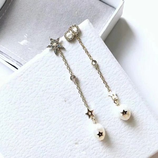 woven braceletd home/di home pentagram star pearl earrings 925 silver needle women's ear ring jewelry allergy prevention, White;black
woven braceletd home/di home pentagram star pearl earrings 925 silver needle women's ear ring jewelry allergy prevention, White;black