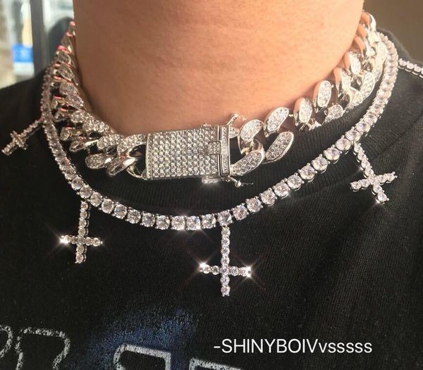 mens hip hop gold color iced out crystal miami cuban chain 18inch to 24inch necklace selling the hip hop king00, Silver
mens hip hop gold color iced out crystal miami cuban chain 18inch to 24inch necklace selling the hip hop king00, Silver