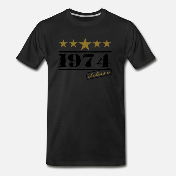 1974 t shirt men print cotton size s-3xl letter interesting basic spring family shirt, White;black
1974 t shirt men print cotton size s-3xl letter interesting basic spring family shirt, White;black