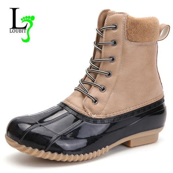 women's ankle boots pu leather winter waterproof shoes plush vintage women snow boots flat ladies shoes botas mujer, Black
women's ankle boots pu leather winter waterproof shoes plush vintage women snow boots flat ladies shoes botas mujer, Black