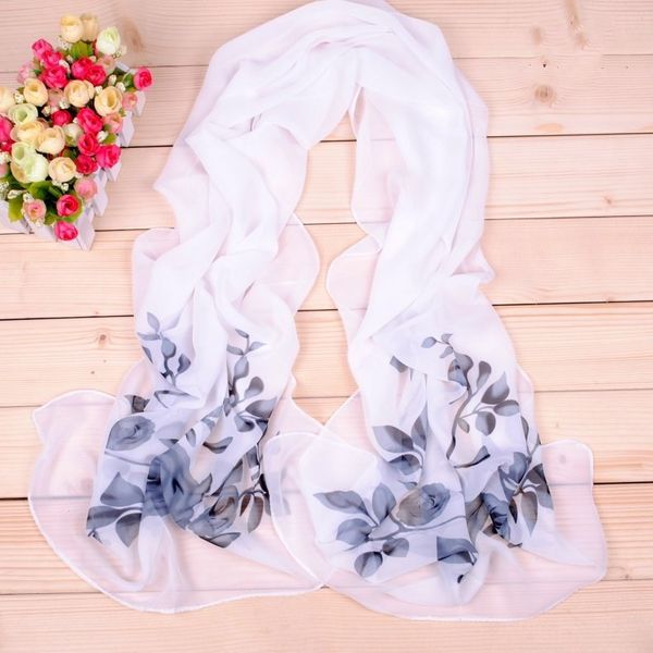 scarves women chiffon silk scarfs fashion spring square polyester print flowers shawl summer shawls and hijabs, Blue;gray
scarves women chiffon silk scarfs fashion spring square polyester print flowers shawl summer shawls and hijabs, Blue;gray