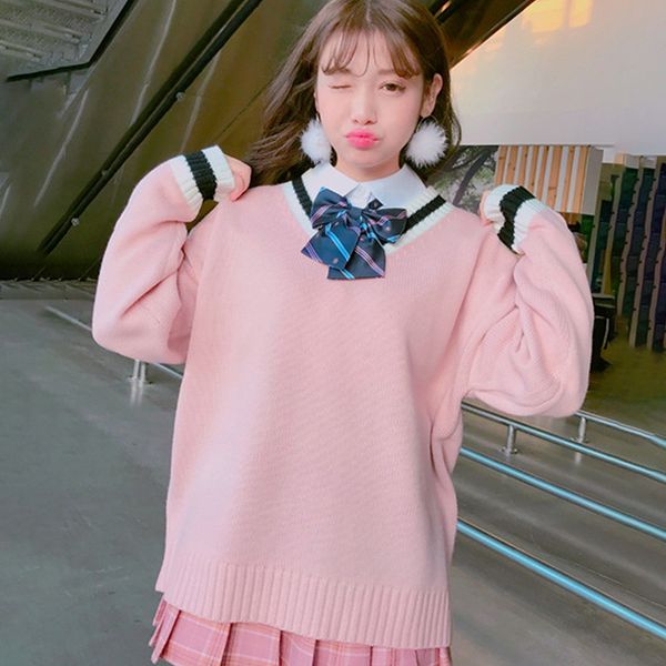 blackday autumn winter sweater fashion color patchwork women v-neck long sleeve knitted pullovers sweaters style, White
blackday autumn winter sweater fashion color patchwork women v-neck long sleeve knitted pullovers sweaters style, White