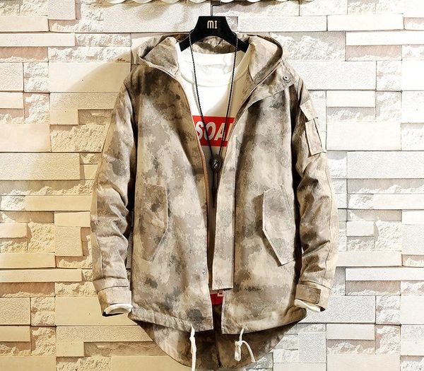 cool2019 camouflage dress jacket long fund windbreaker easy even hat cotton-padded clothes male loose coat, Black;brown
cool2019 camouflage dress jacket long fund windbreaker easy even hat cotton-padded clothes male loose coat, Black;brown
