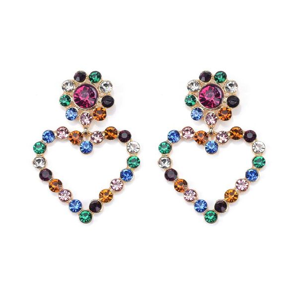 dangle & chandelier 2021 colorful clear crystal heart drop earrings women fashion simple ladies party jewelry female, Silver
dangle & chandelier 2021 colorful clear crystal heart drop earrings women fashion simple ladies party jewelry female, Silver
