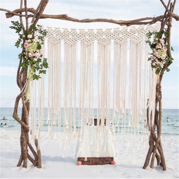 handmade macrame wall hanging tapestry cotton rope bohemian tapestry boho home room decor wedding decoration christmas gift
handmade macrame wall hanging tapestry cotton rope bohemian tapestry boho home room decor wedding decoration christmas gift
