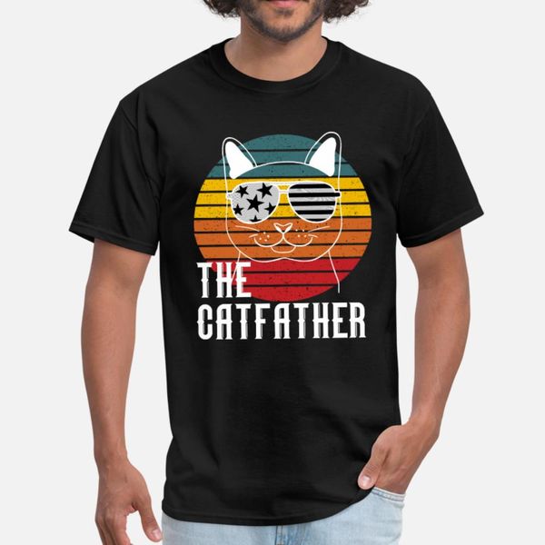 the catfather funny cat dad vintage retro cat t shirt men loose 100% cotton s-xxxl solid color loose new fashion summer style pattern shirt
the catfather funny cat dad vintage retro cat t shirt men loose 100% cotton s-xxxl solid color loose new fashion summer style pattern shirt