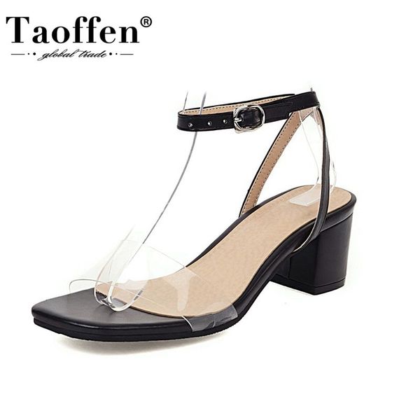 taoffen plus size 28-52 women sandals shoes fashion patchwork metal buckle square heels shoes women patent leather footwear, Black
taoffen plus size 28-52 women sandals shoes fashion patchwork metal buckle square heels shoes women patent leather footwear, Black