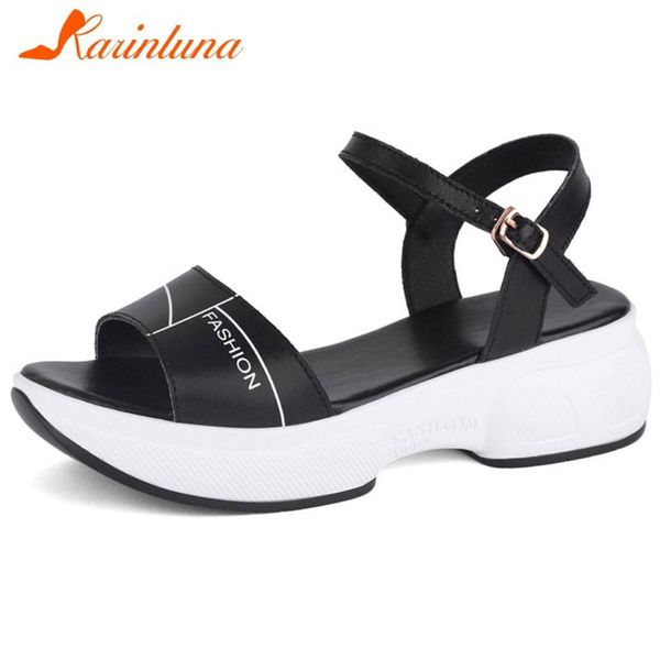 karin female leisure casual sandals platform buckle strap chunkt platform women sandals consise summer women shoes, Black
karin female leisure casual sandals platform buckle strap chunkt platform women sandals consise summer women shoes, Black