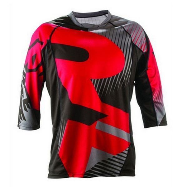 cycling jerseys motocross 3/4 sleeve shirt ciclismo clothing downhill jerseys mountain bike mtb dh motorcycle cycling, Black;red
cycling jerseys motocross 3/4 sleeve shirt ciclismo clothing downhill jerseys mountain bike mtb dh motorcycle cycling, Black;red