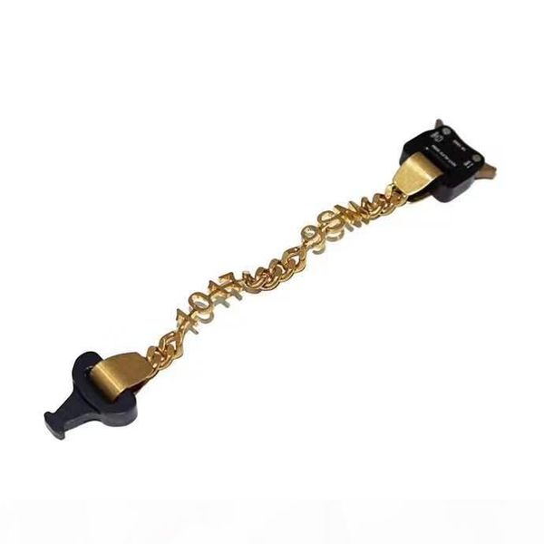 1017 alyx studio logo metal chain gold and silver necklace men women fashion bracelet hip hop outdoor street accessories festival gift free, Black
1017 alyx studio logo metal chain gold and silver necklace men women fashion bracelet hip hop outdoor street accessories festival gift free, Black