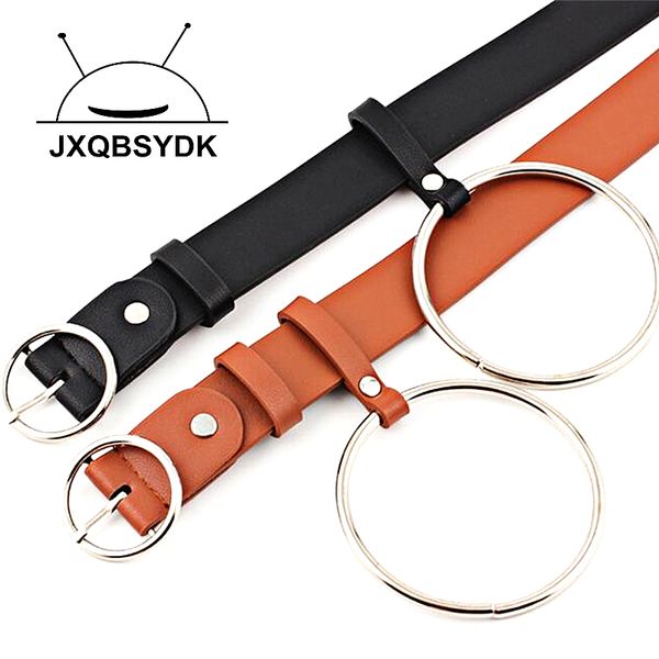 jxqbsydk luxury belts for women fashion personality large ring design pin buckle imitation leather pu waist belts 2020, Black;brown
jxqbsydk luxury belts for women fashion personality large ring design pin buckle imitation leather pu waist belts 2020, Black;brown