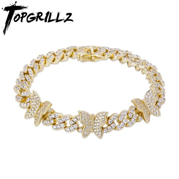 link, chain rillz butterfly 8mm cuban bracelet iced out cubic zirconia hip hop charm jewelry for gift 7"8", Black
link, chain rillz butterfly 8mm cuban bracelet iced out cubic zirconia hip hop charm jewelry for gift 7"8", Black