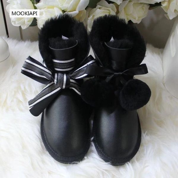 2020 chinese brand women's snow boots, real sheepskin, 100% natural wool, the highest quality lace up women's shoes, delive, Black
2020 chinese brand women's snow boots, real sheepskin, 100% natural wool, the highest quality lace up women's shoes, delive, Black