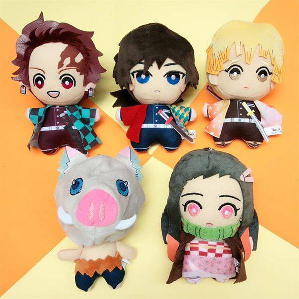 anime demon slayer kimetsu no yaiba keychain tanjirou nezuko zenitsu giyuu plush keyring blade of ghost bag plush doll pendant, Silver
anime demon slayer kimetsu no yaiba keychain tanjirou nezuko zenitsu giyuu plush keyring blade of ghost bag plush doll pendant, Silver