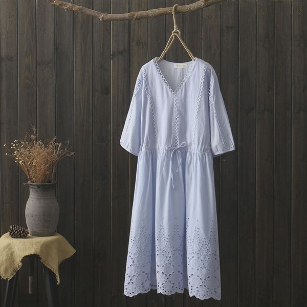 kyqiao boho dress 2020 women summer autumn japanese style ethnic bohemian v neck embroidery blue red white dress vestidos, Black;gray
kyqiao boho dress 2020 women summer autumn japanese style ethnic bohemian v neck embroidery blue red white dress vestidos, Black;gray