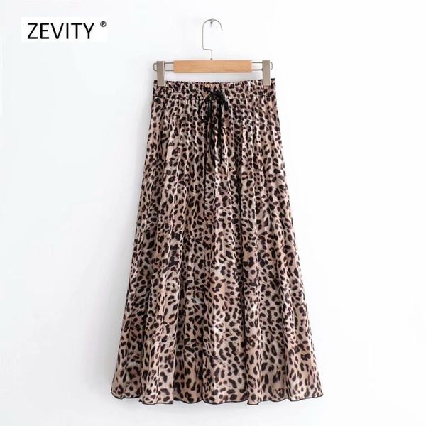 2020 new women vintage leopard printing pleated midi skirt faldas mujer ladies elastic waist sashes chic mid-calf skirts qun119, Black
2020 new women vintage leopard printing pleated midi skirt faldas mujer ladies elastic waist sashes chic mid-calf skirts qun119, Black