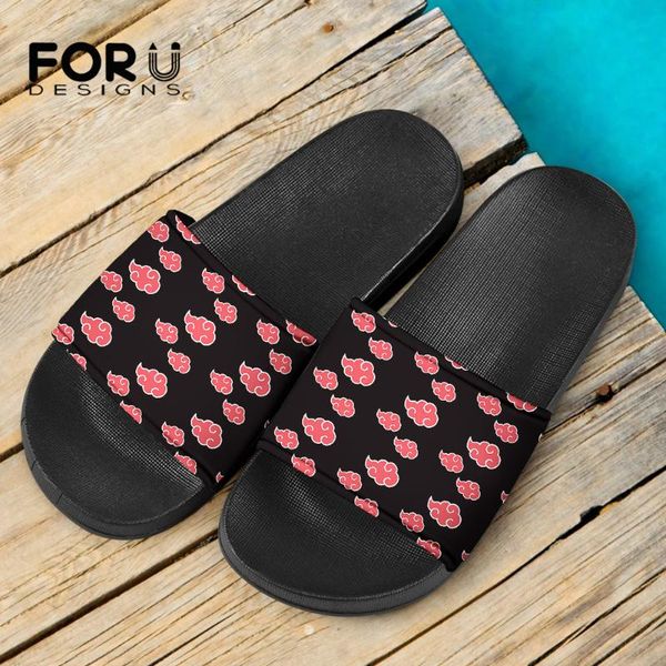 forudesigns akatsuki cloud design women summer home slippers lady leisure indoor non-slip slippers female flip flop beach shoes, Black
forudesigns akatsuki cloud design women summer home slippers lady leisure indoor non-slip slippers female flip flop beach shoes, Black