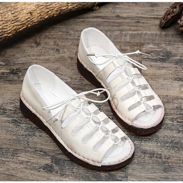 genuine cow natural leather sandals classics soft handmade shoes for women's comfort platform open toe size 35-40 high quality, Black
genuine cow natural leather sandals classics soft handmade shoes for women's comfort platform open toe size 35-40 high quality, Black