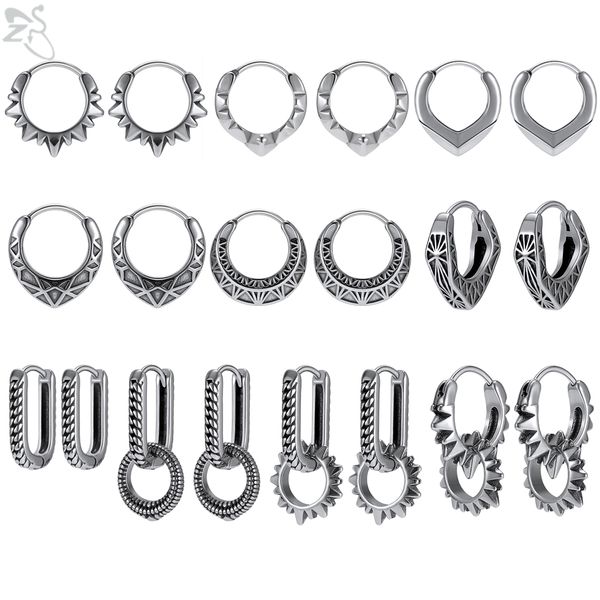 zs 10 styles men's gothic punk stainless steel hoop earrings hip hop rock biker round earring women vintage ear piercing jewelry, Golden;silver
zs 10 styles men's gothic punk stainless steel hoop earrings hip hop rock biker round earring women vintage ear piercing jewelry, Golden;silver