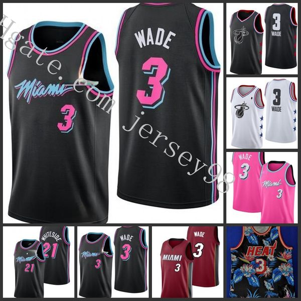 miami heat men 3 dwyane tyaone wade 21 hasen all star city version whiteside nba basketball jerseys, Black
miami heat men 3 dwyane tyaone wade 21 hasen all star city version whiteside nba basketball jerseys, Black