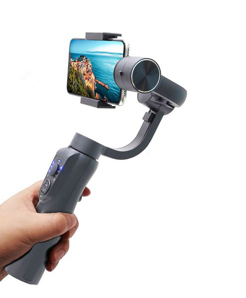 

2020 New Arrival S5B 3-Axis Handheld Stabilizers Fashion Anti-shake Stabilizer Mobile Phone Bluetooth Steady Stabilizers with Free Tripod