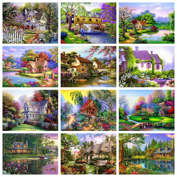 evershine 5d diy diamond painting house scenery full square diamond embroidery cross stitch mosaic full layout crafts home decor
evershine 5d diy diamond painting house scenery full square diamond embroidery cross stitch mosaic full layout crafts home decor
